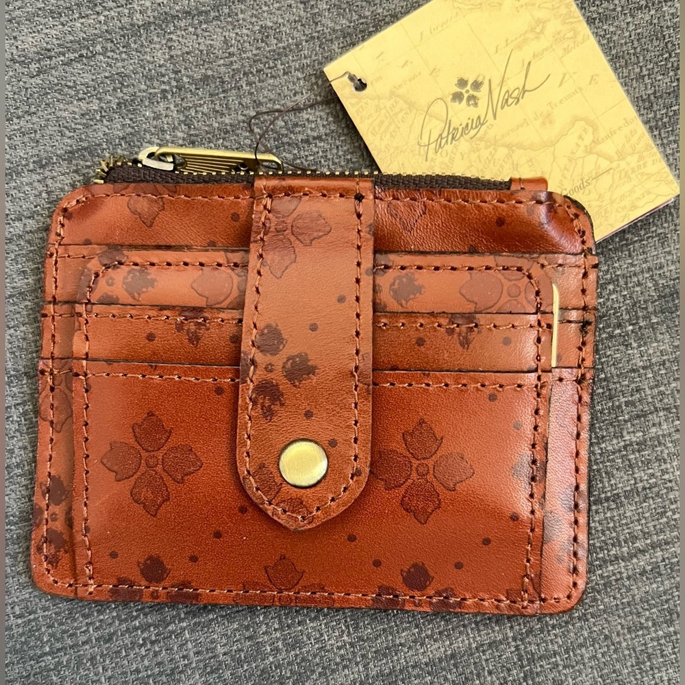 NWT PATRICIA NASH CASSIS ID CARDHOLDER MINI WALLET